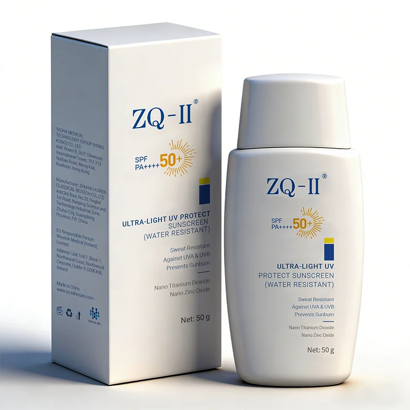 ZQ-II अल्ट्रा-लाइट UV प्रोटेक्ट सनस्क्रीन (जल प्रतिरोधी)